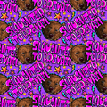 Pink STP Bear Seamless File