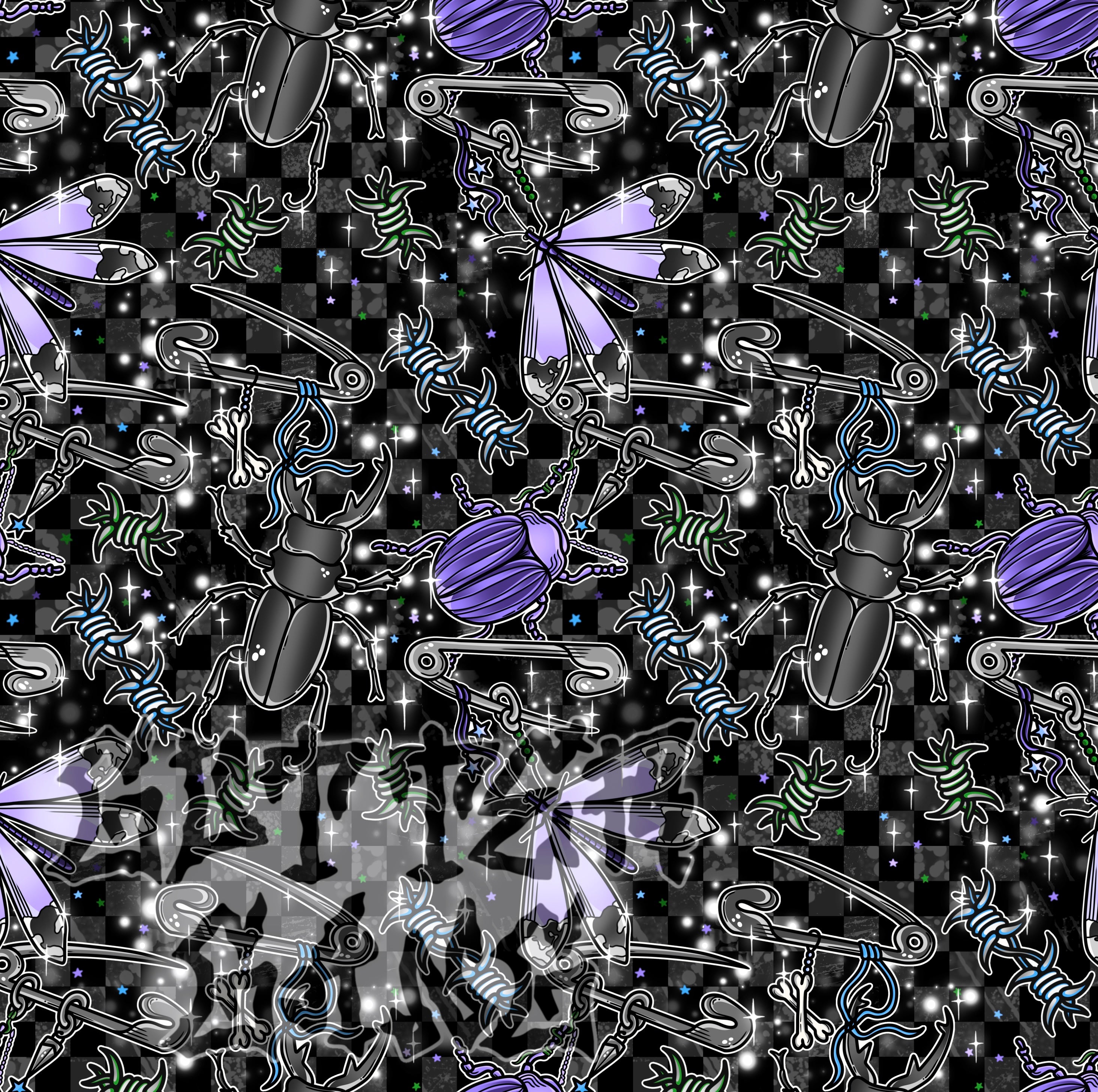 Insect Charms #1 Seamless File