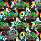 Adopt Don’t Shop Cryptids Seamless File