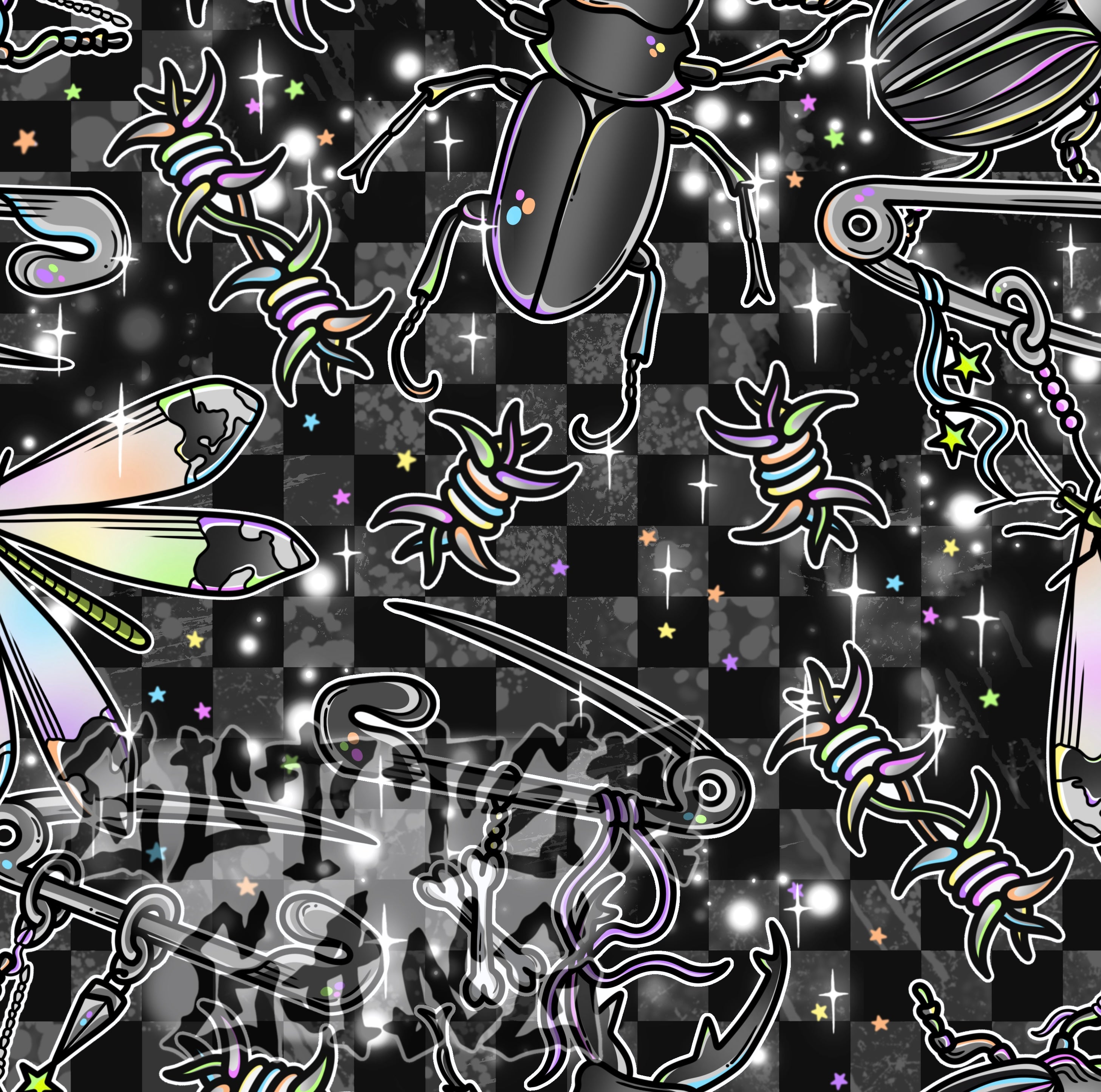 Insect Charms #2 Seamless File