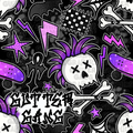 Purple Punk Sk8 Seamless File