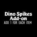 Coordinating Dino Spikes On Hood