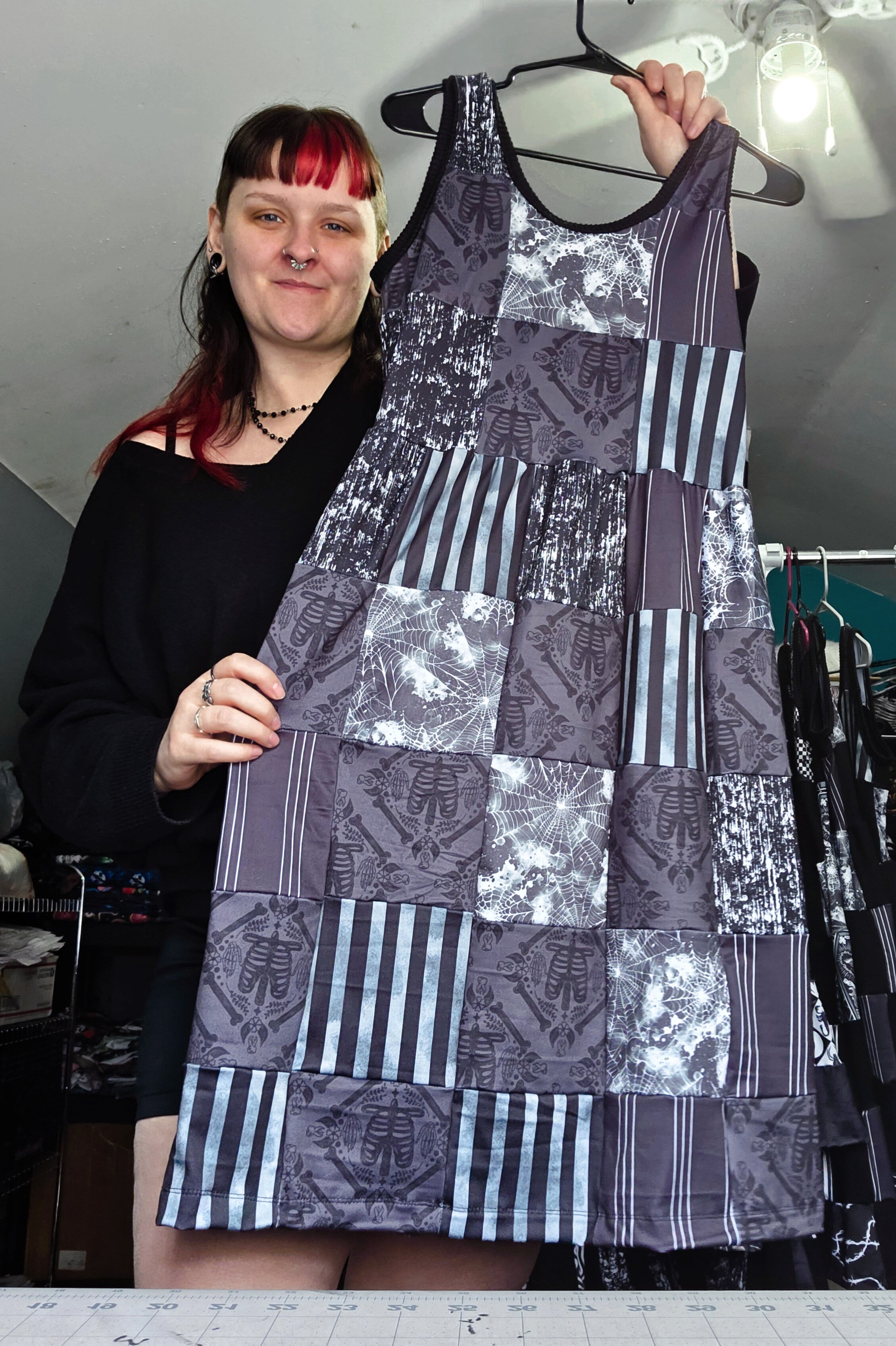 Goth Quilt Midi Large