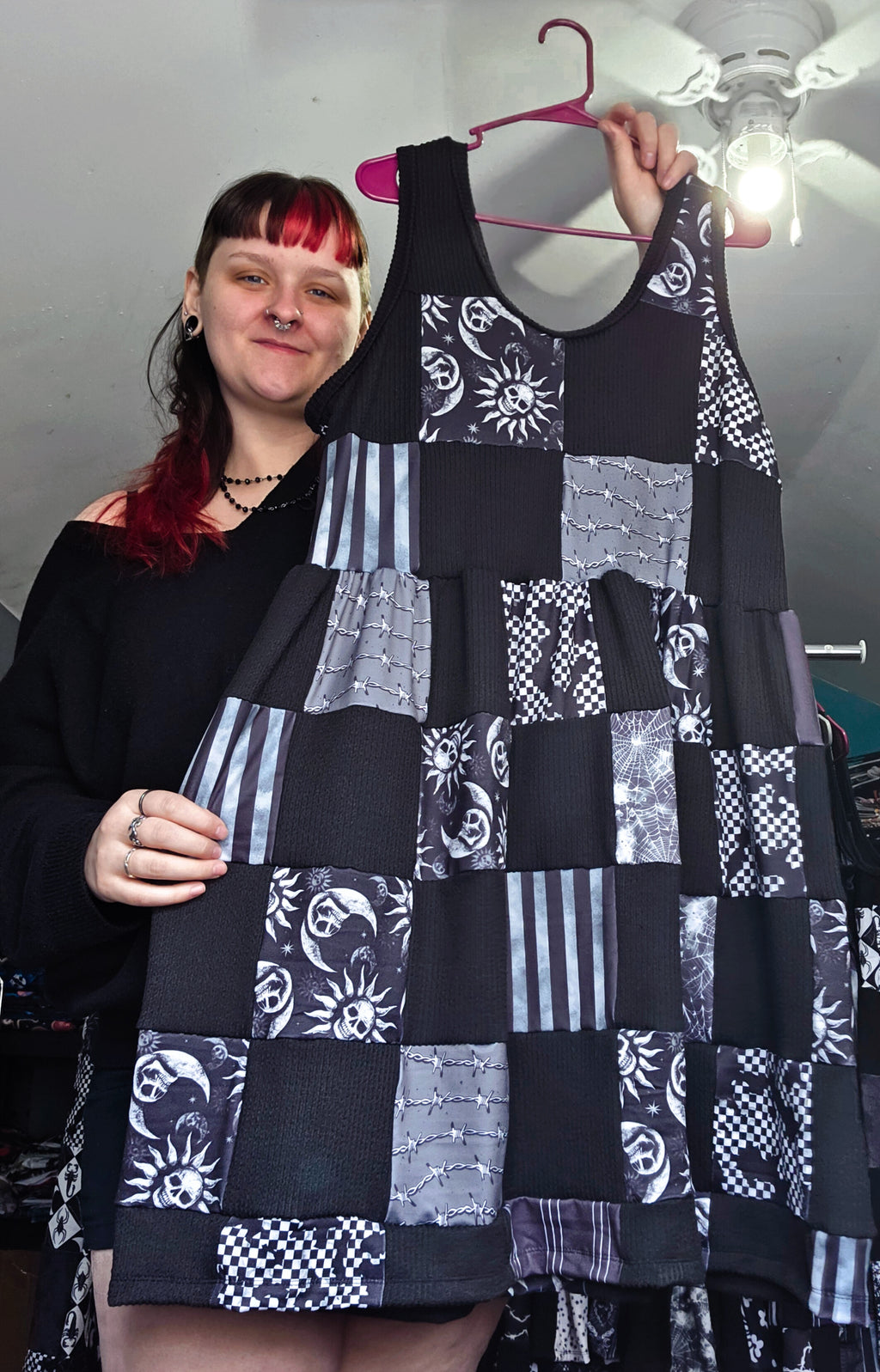 Goth Quilt Midi 3X
