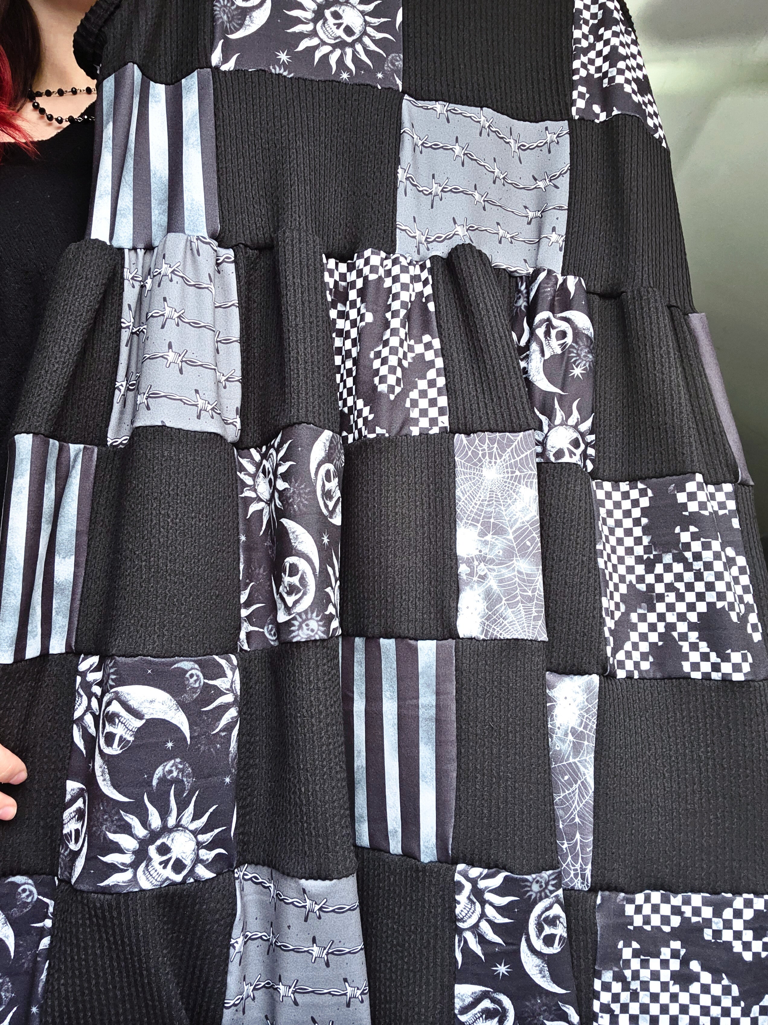 Goth Quilt Midi 3X