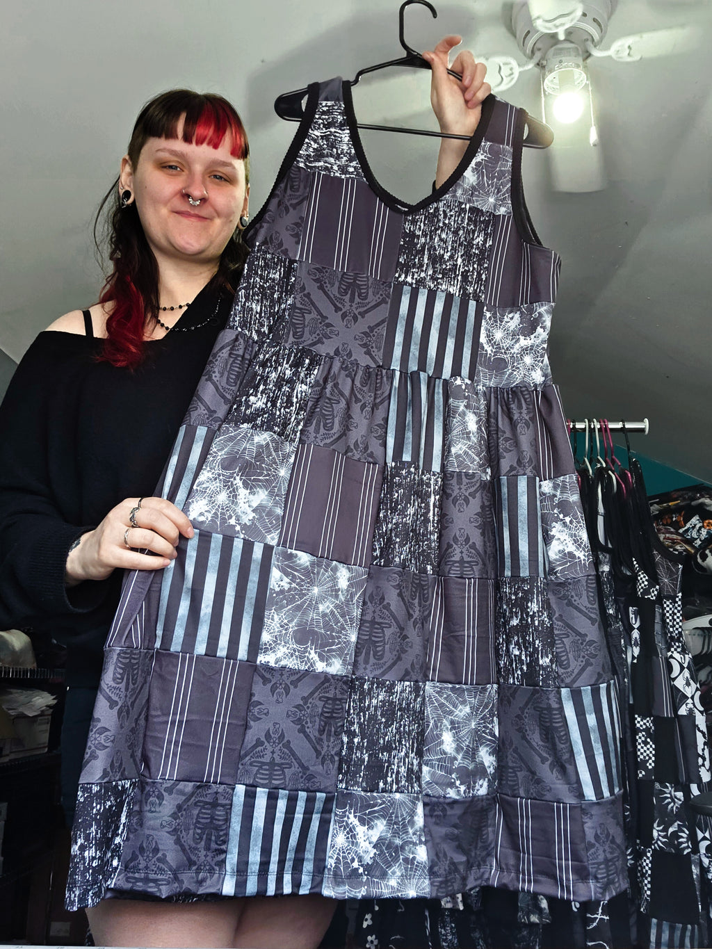 Goth Quilt Midi 5X