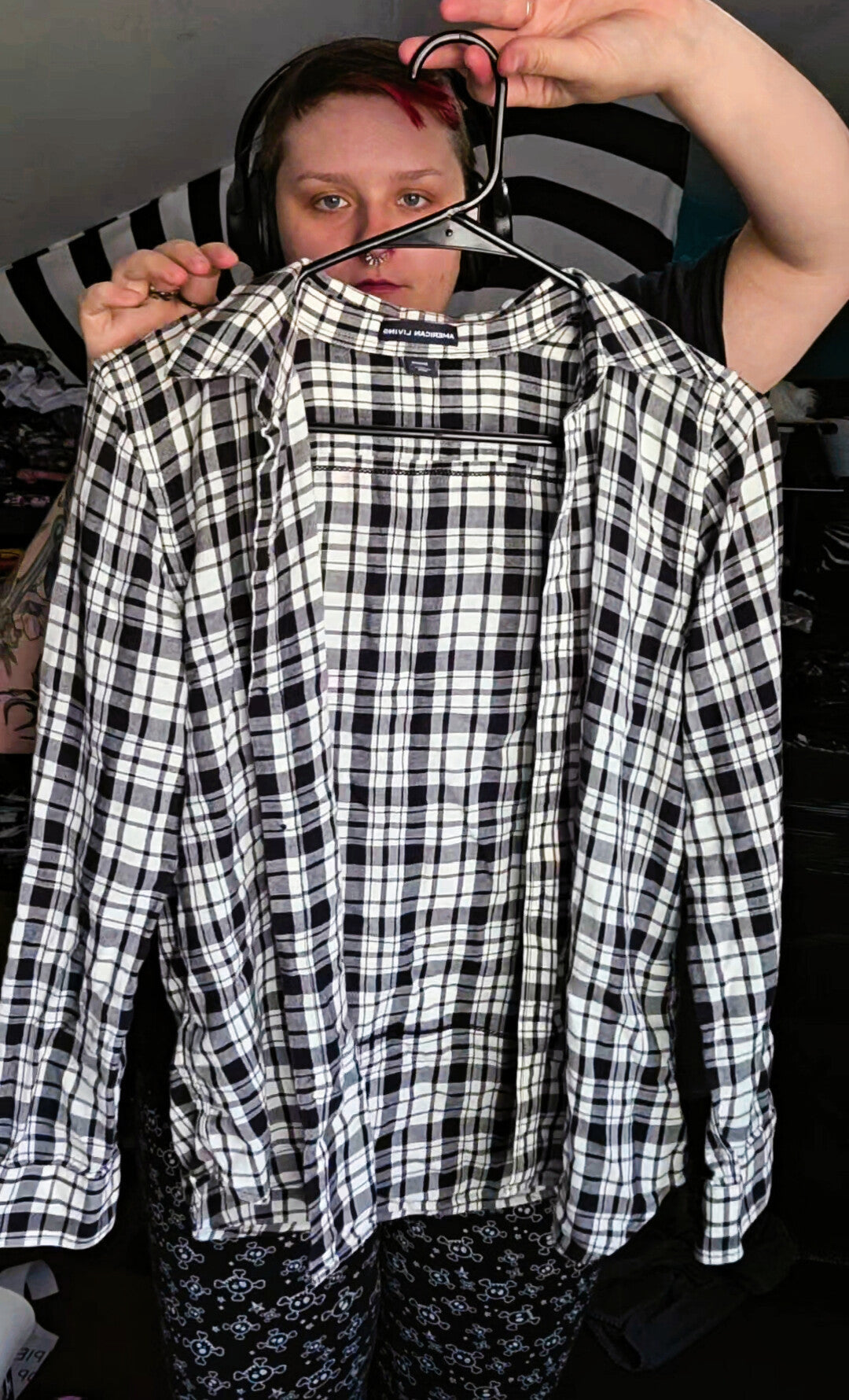 16 1/2" Medium Altered Flannel