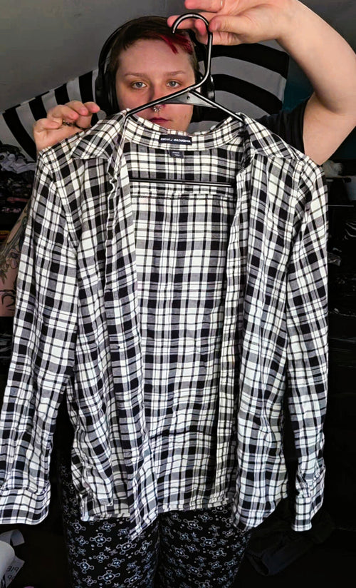 16 1/2" Medium Altered Flannel