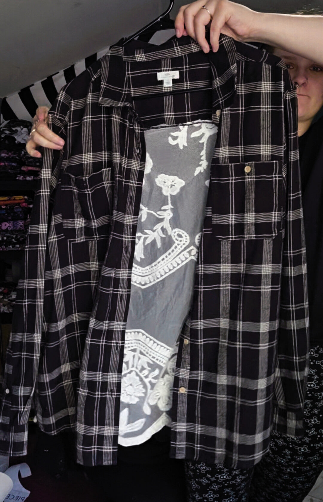 21" Large Altered Flannel