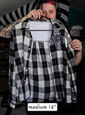 Medium 16in Altered Flannel