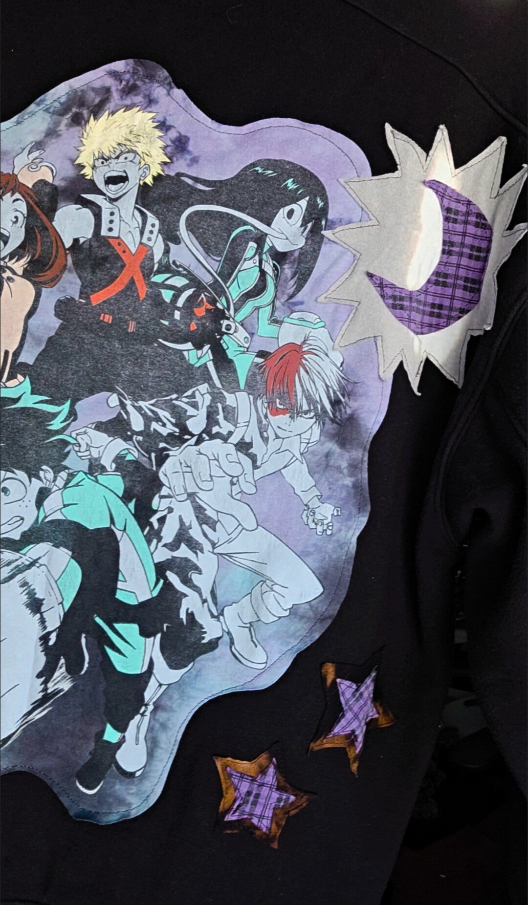 M-XL scrapbook hoodie