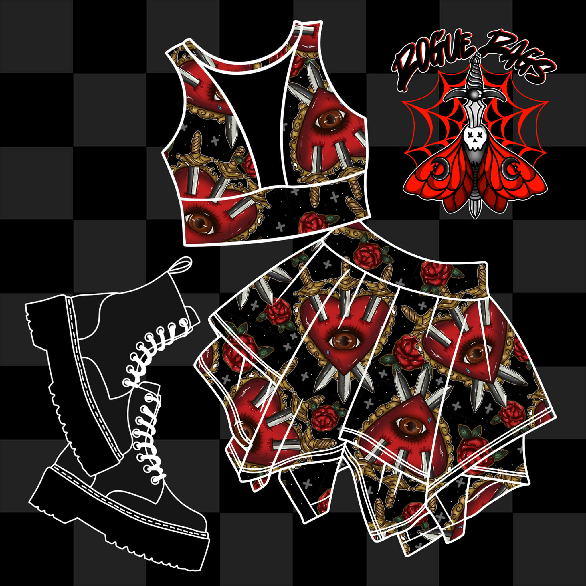 Three Of Swords Whimsy Set